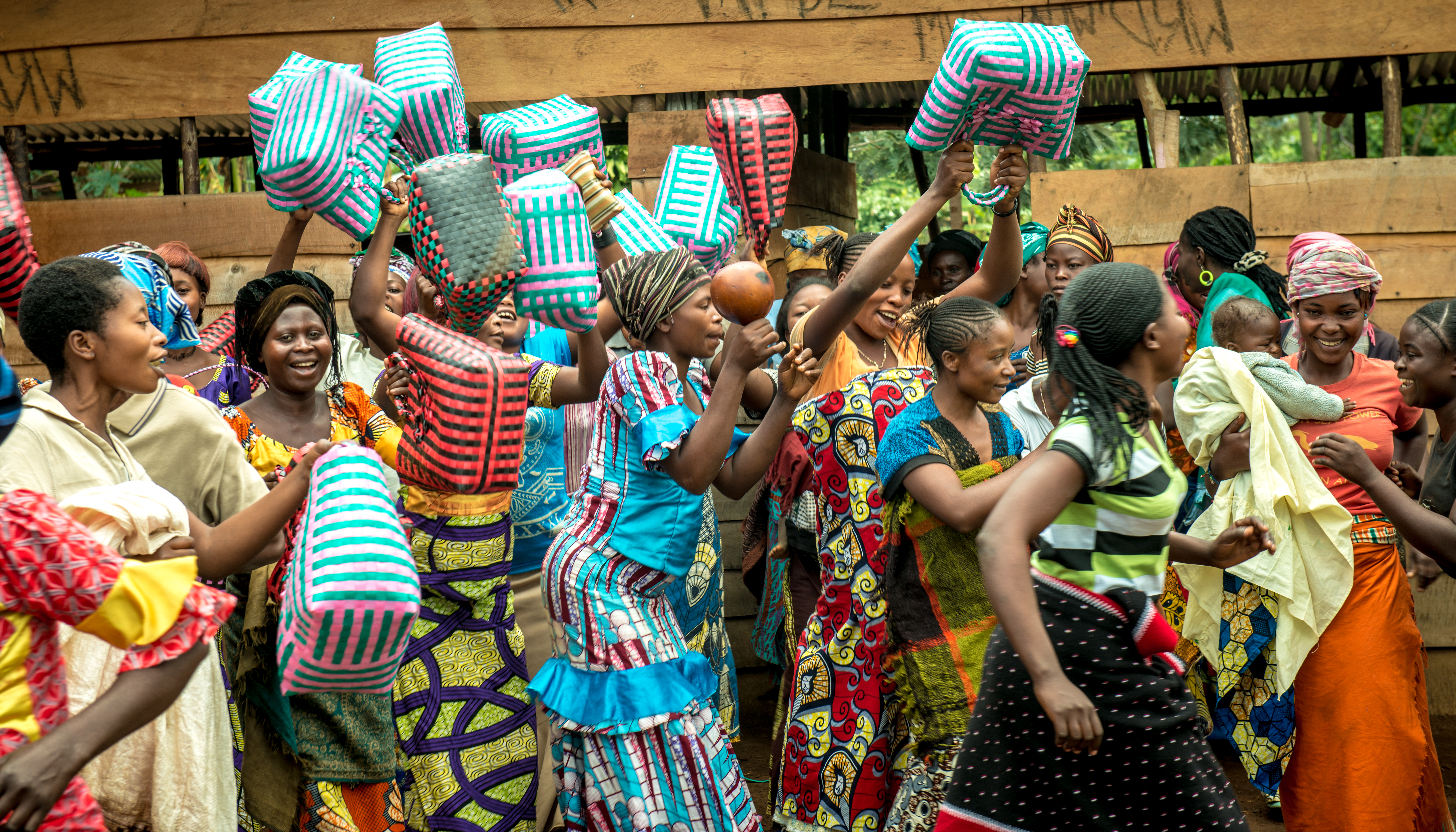 Welcoming Party in Democratic Republic of the Congo