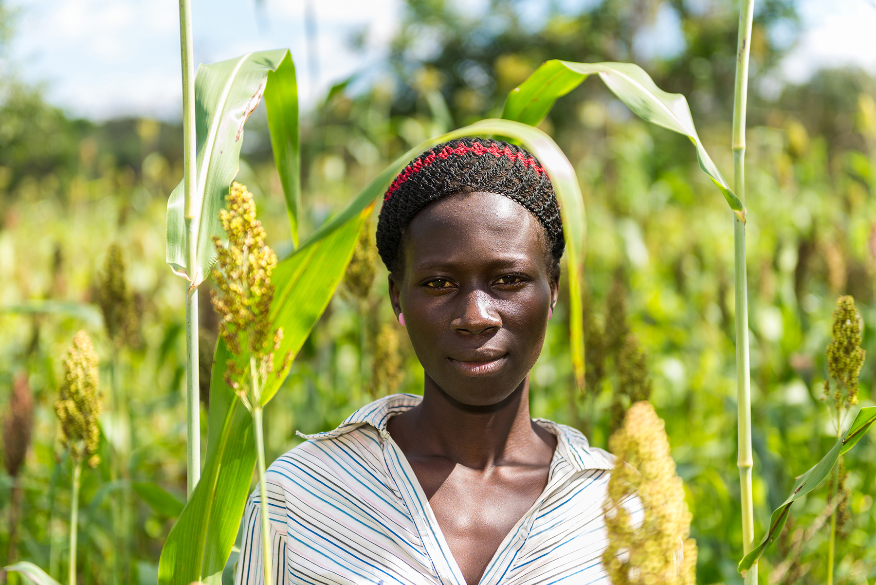 South Sudan Woman in Feild