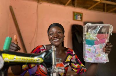 Grace and her pads high res