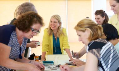 Kosovo- group of women during vocational training