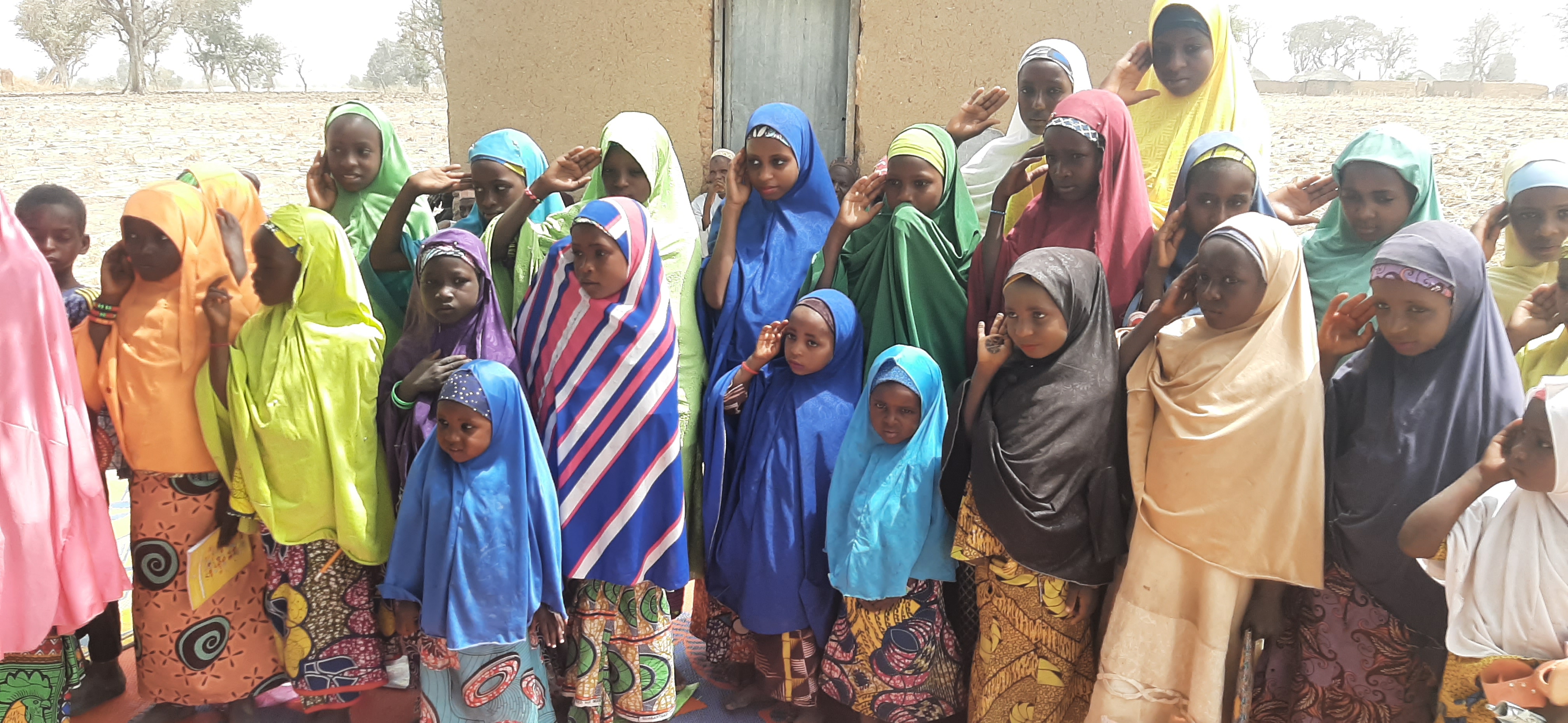 students at Bauchi school