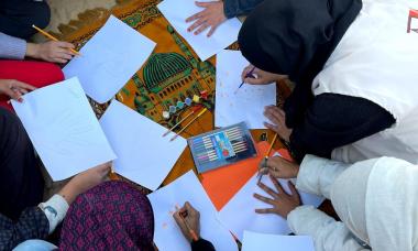 Activities for the women at the Family Defense Association